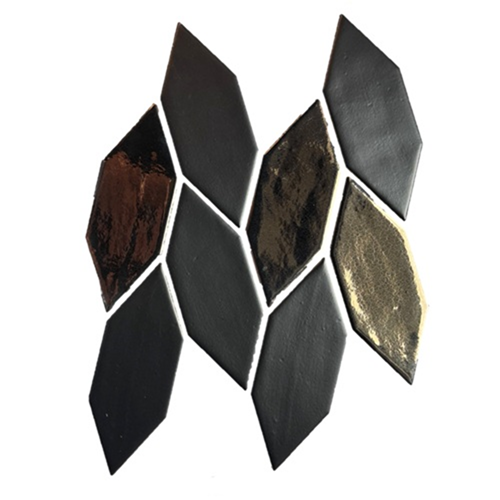 Barco Mosaic Black-Gold 23.7x31.5 cm Barco Mosaic Black-Gold 23.7x31.5 cm