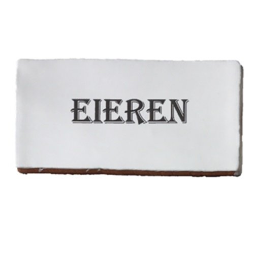 Cocina Blanco Blanco Eieren 7.5x15 cm