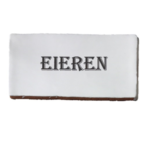 Cocina Blanco Blanco Eieren 7.5x15 cm