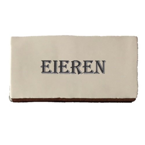 Cocina Crema Decor Eieren 7.5x15 cm