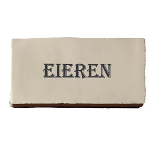 Cocina Crema Decor Eieren 7.5x15 cm