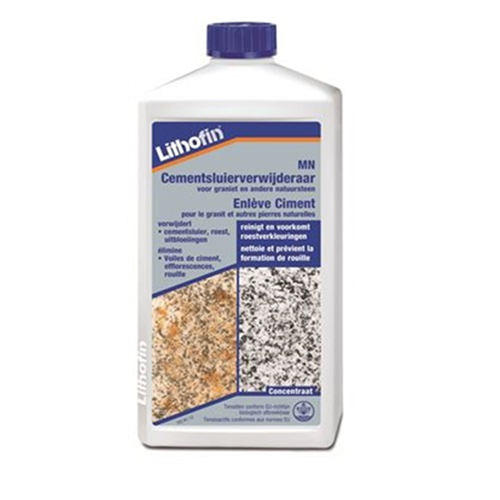 Lithofin MN Cementsluierverwijderaar 1ltr Lithofin MN Cementsluierverwijderaar 1ltr