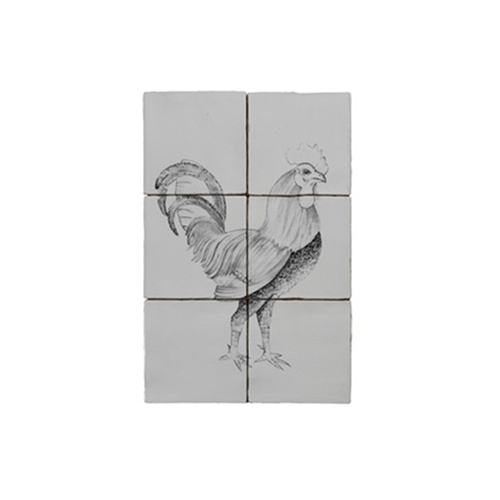 Malaga Bone Decor Chicken 6-dlg.  Malaga Bone Decor Chicken 6-dlg.