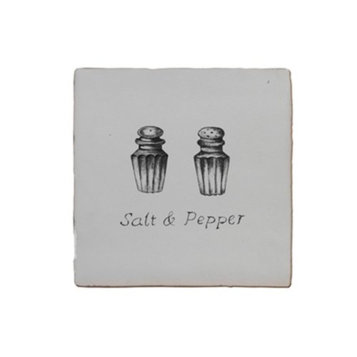 Malaga Bone Decor Salt & Pepper 13x13 xm Malaga Bone Decor Salt & Pepper 13x13 xm
