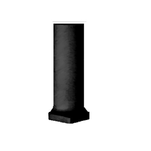 Provence Noir Uitwendige Hoek 10x2.5 cm 