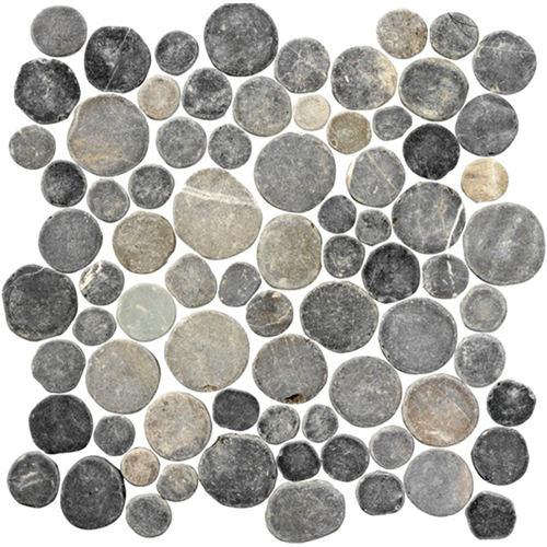 Stone Coins Silva Grey 30x30 cm Stone Coins Silva Grey 30x30 cm