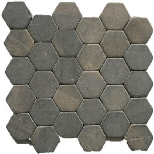 Stone Hexagonale Silva Grey 30x30 cm Stone Hexagonale Silva Grey 30x30 cm