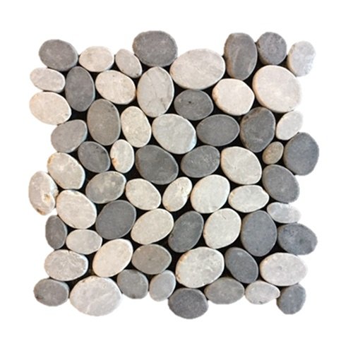 Stone Ovale Grey Mix 30x30 cm