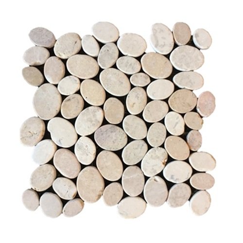 Stone Ovale Cream Mix 30x30 cm