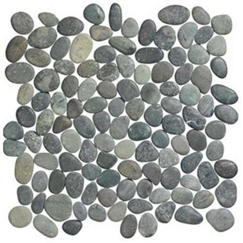 Stone Pebbles Antracite 30x30 cm