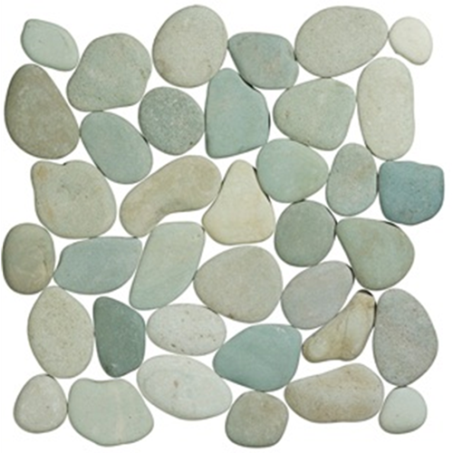Stone Pebbles Green Flores 30x30 cm Stone Pebbles Green Flores 30x30 cm
