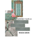 Gerona Reseda Green 7.5x30 cm 