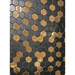 Hexagonale Mosaic Black-Gold 28x30 cm  