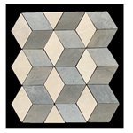 Stone Rombo Perla Grey 10x17 cm Stone Rombo Perla Grey 10x17 cm