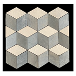 Stone Rombo Silva Grey 10x17 cm Stone Rombo Silva Grey 10x17 cm