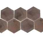 Terra-Alta-Royal Mangneso Hexagonal 11 cm