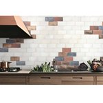 Terre-Spatula Bianco 10x20