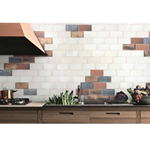 Terre-Spatula-Lucido Bianco Lucido 10x20 cm Terre-Spatula-Lucido Bianco Lucido 10x20 cm