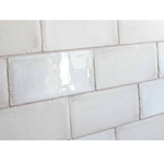 Terre-Spatula-Lucido Bianco Lucido 10x20 cm Terre-Spatula-Lucido Bianco Lucido 10x20 cm