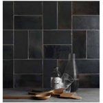 Terre-Spatula-Lucido Nero Lucido 10x20 cm Terre-Spatula-Lucido Nero Lucido 10x20 cm